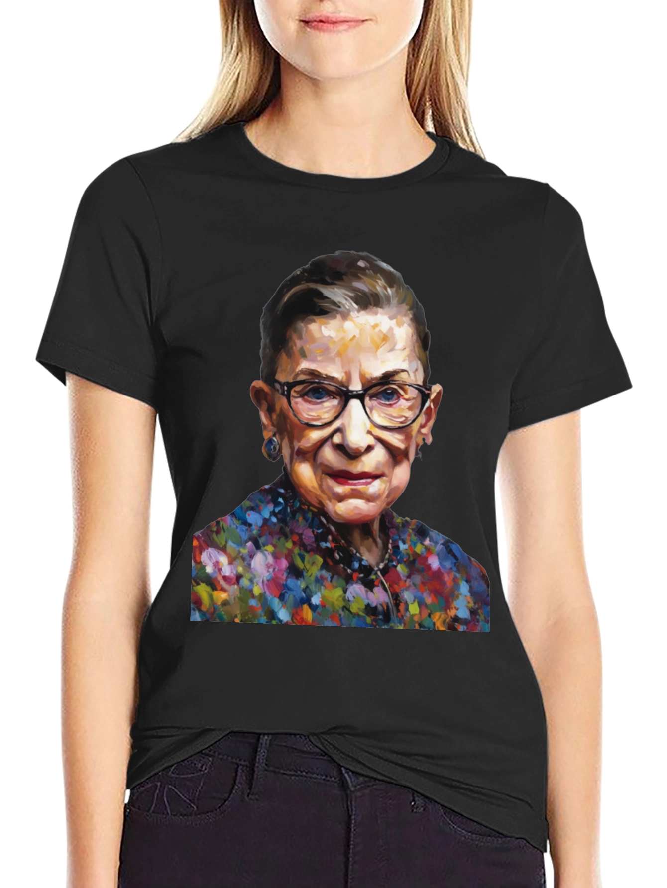 RBG Portrait T-Shirt - Supreme Court Justice