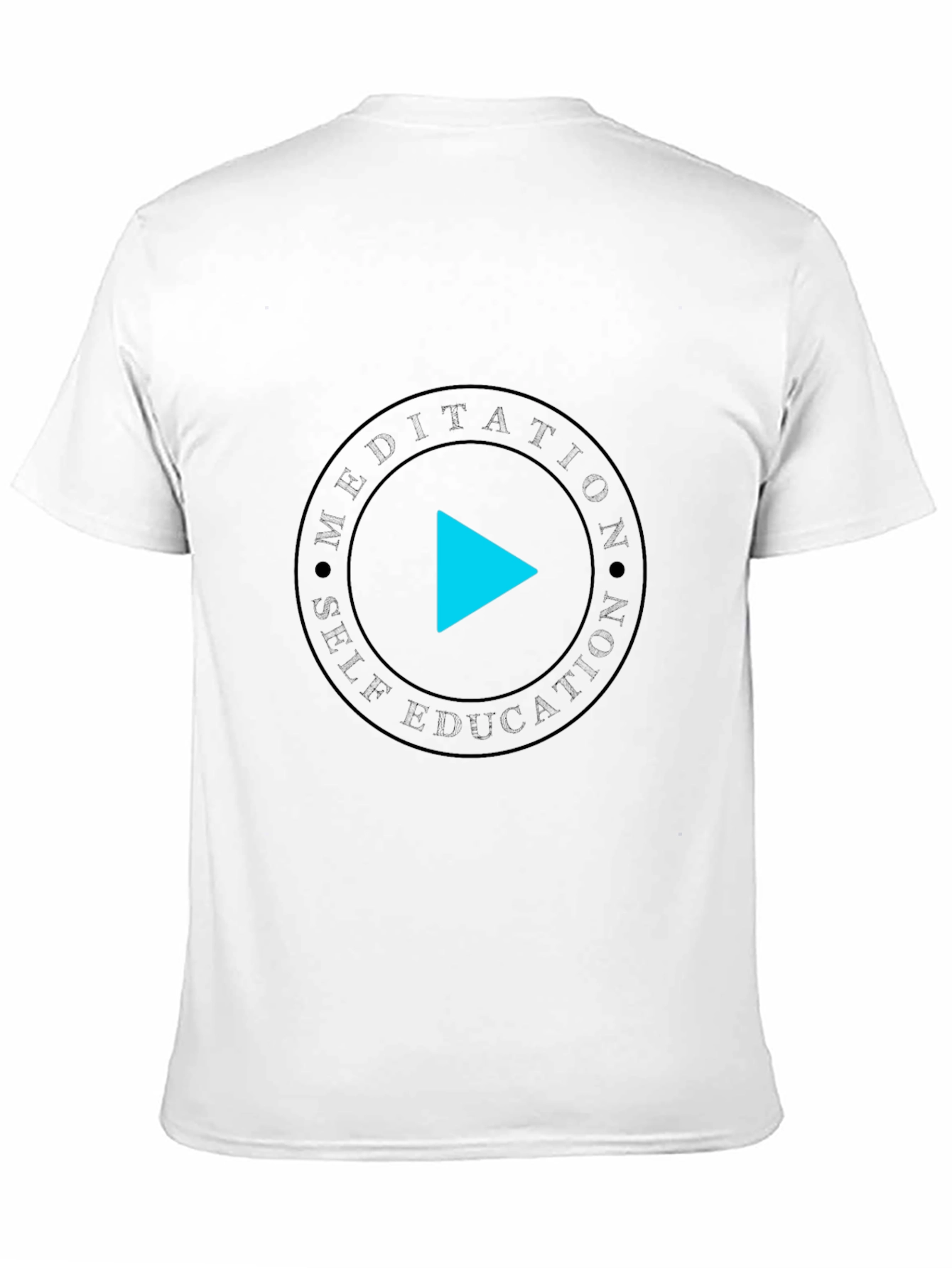 Meditation & Self-Education Black T-Shirt