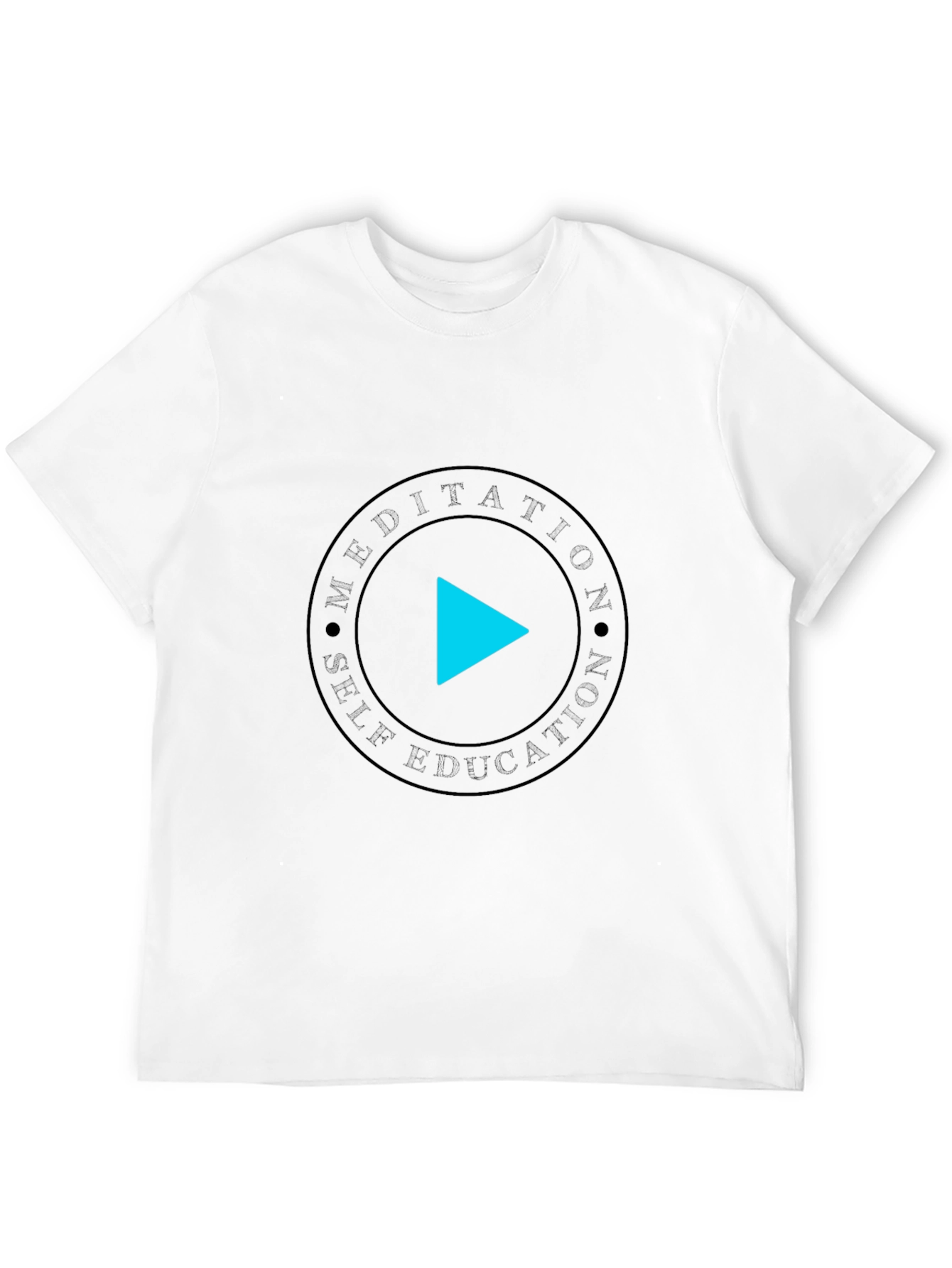 Meditation & Self-Education Black T-Shirt