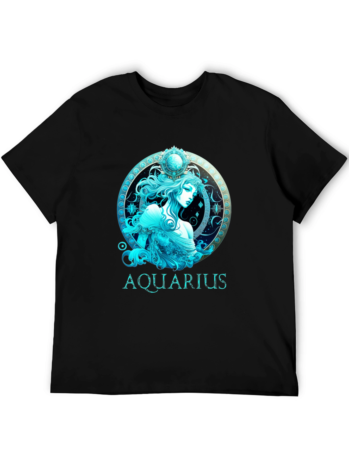 Aquarius Zodiac T-Shirt - Stylish Astrological Design