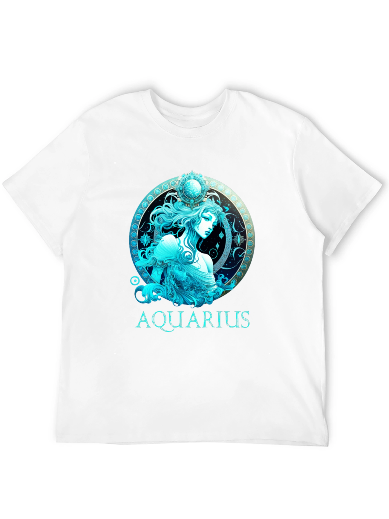 Aquarius Zodiac T-Shirt - Stylish Astrological Design