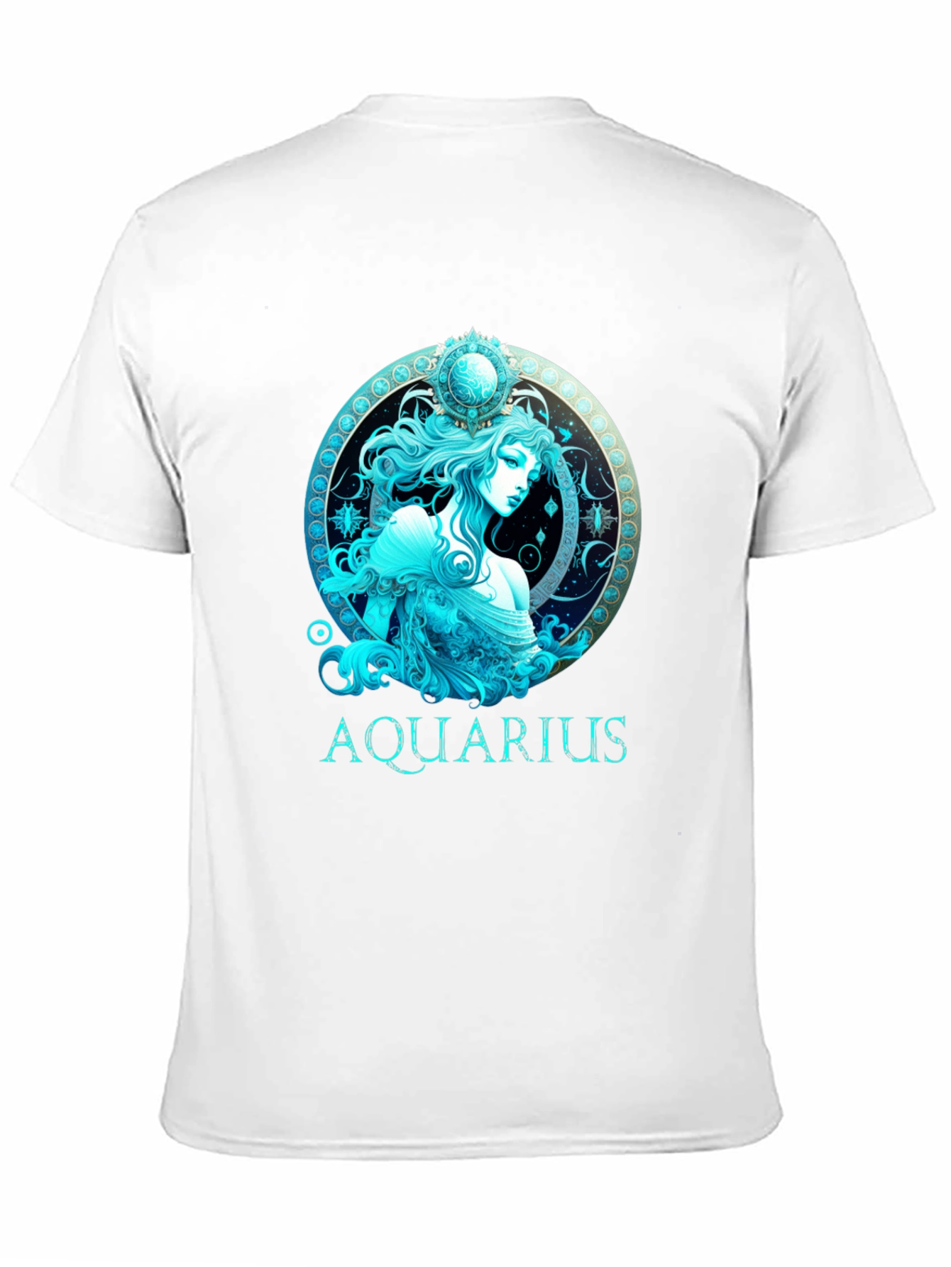 Aquarius Zodiac T-Shirt - Stylish Astrological Design