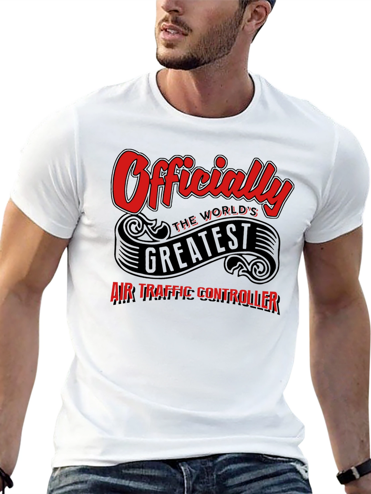 Officially the Worlds Greatest Air Traffic Controller T-Shirt