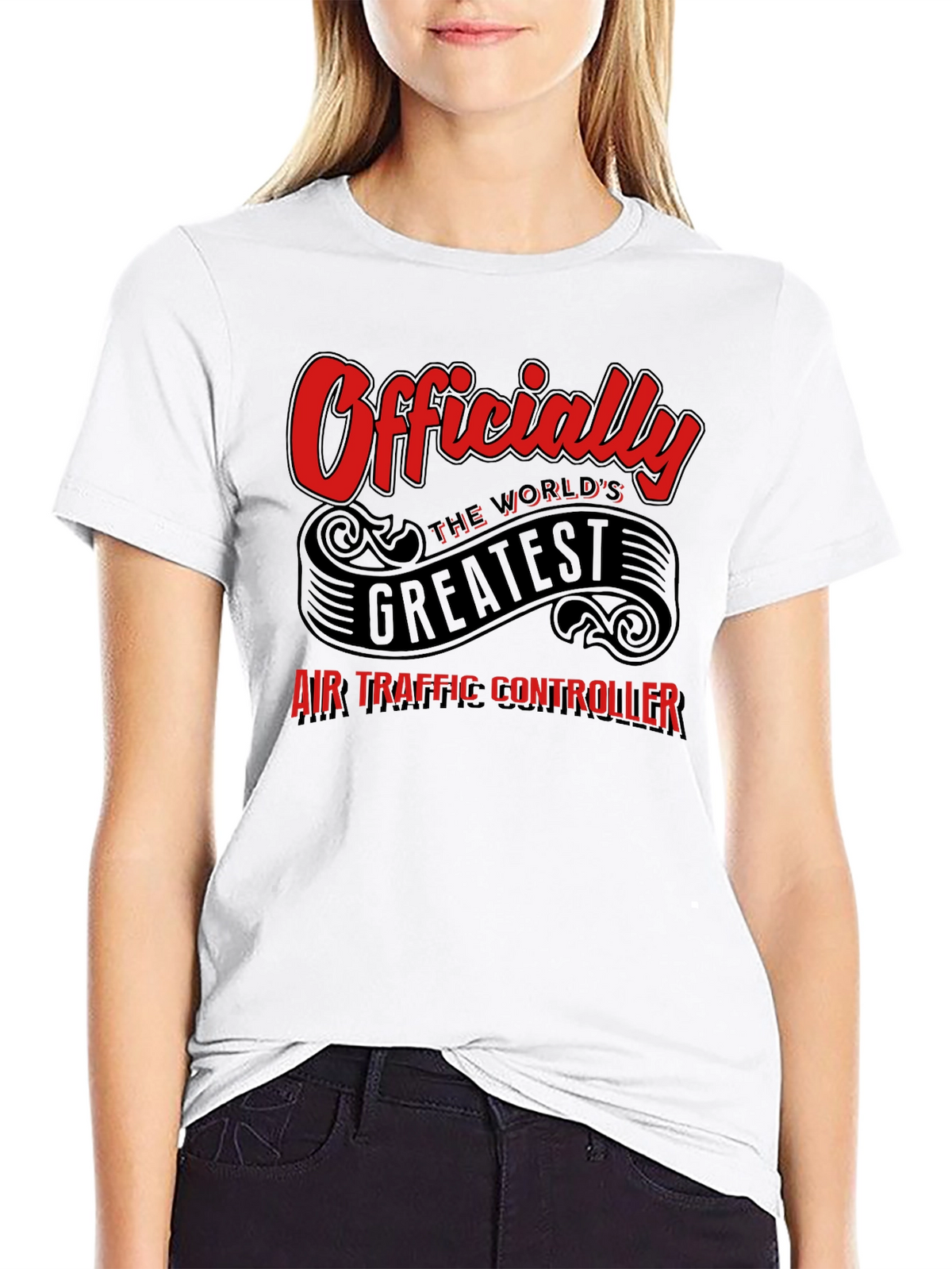 Officially the Worlds Greatest Air Traffic Controller T-Shirt