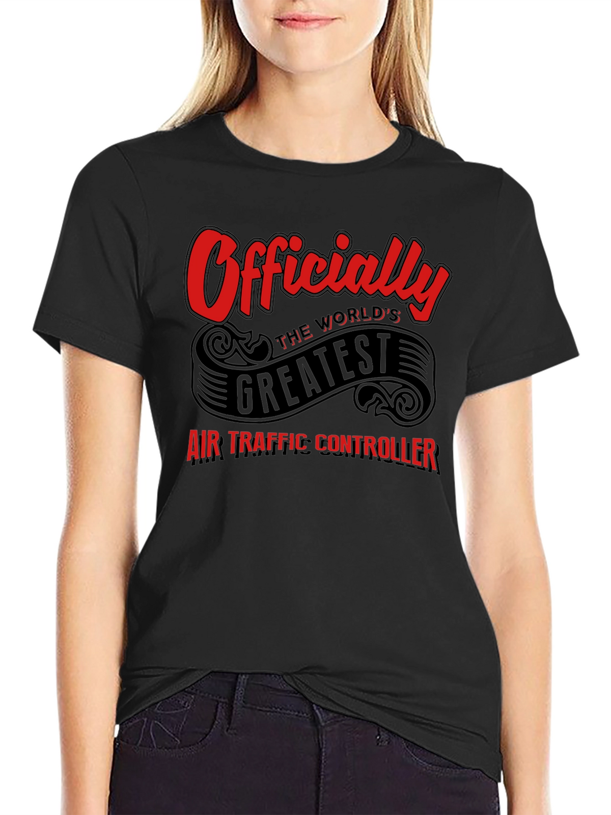 Officially the Worlds Greatest Air Traffic Controller T-Shirt