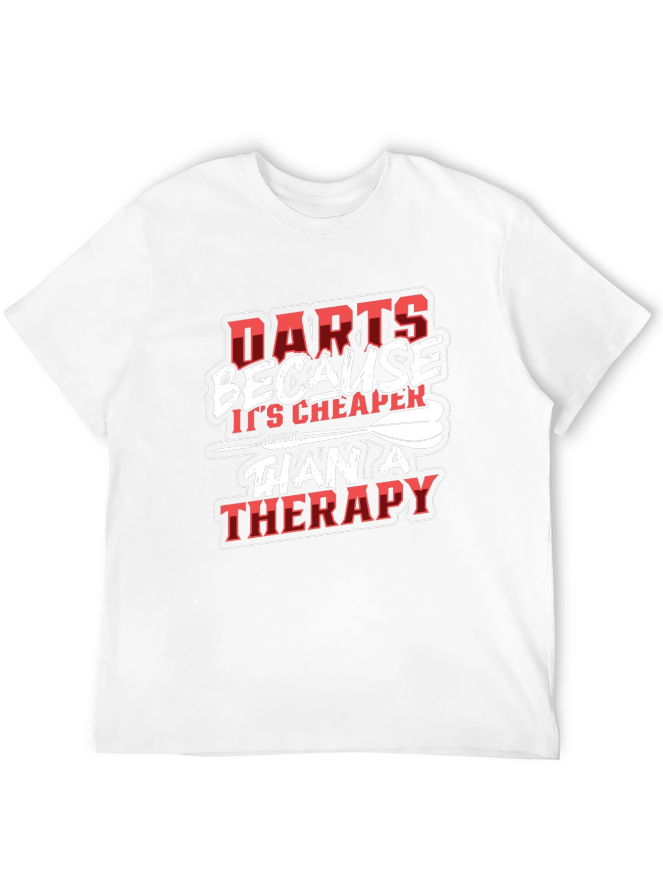 Darts Therapy Funny T-Shirt