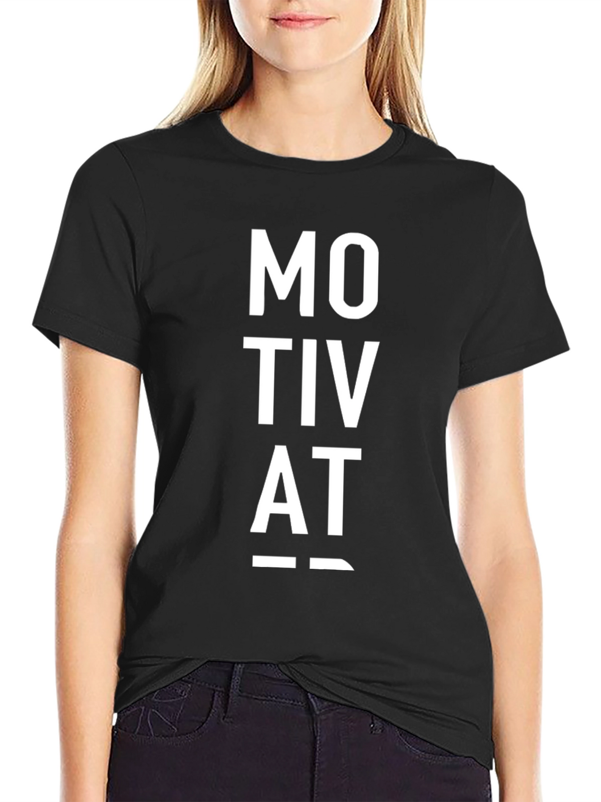 Motivat-Tee | Stylish Graphic Print T-Shirt