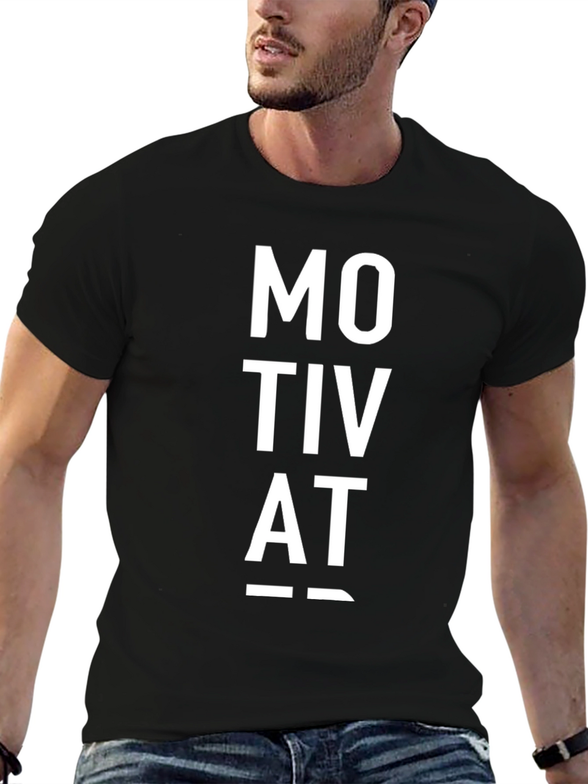 Motivat-Tee | Stylish Graphic Print T-Shirt