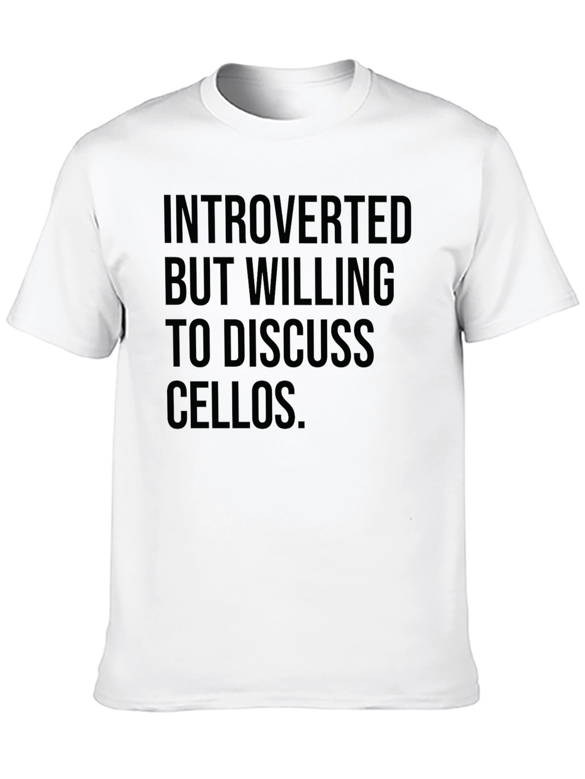 Introverted Cello Enthusiast T-Shirt