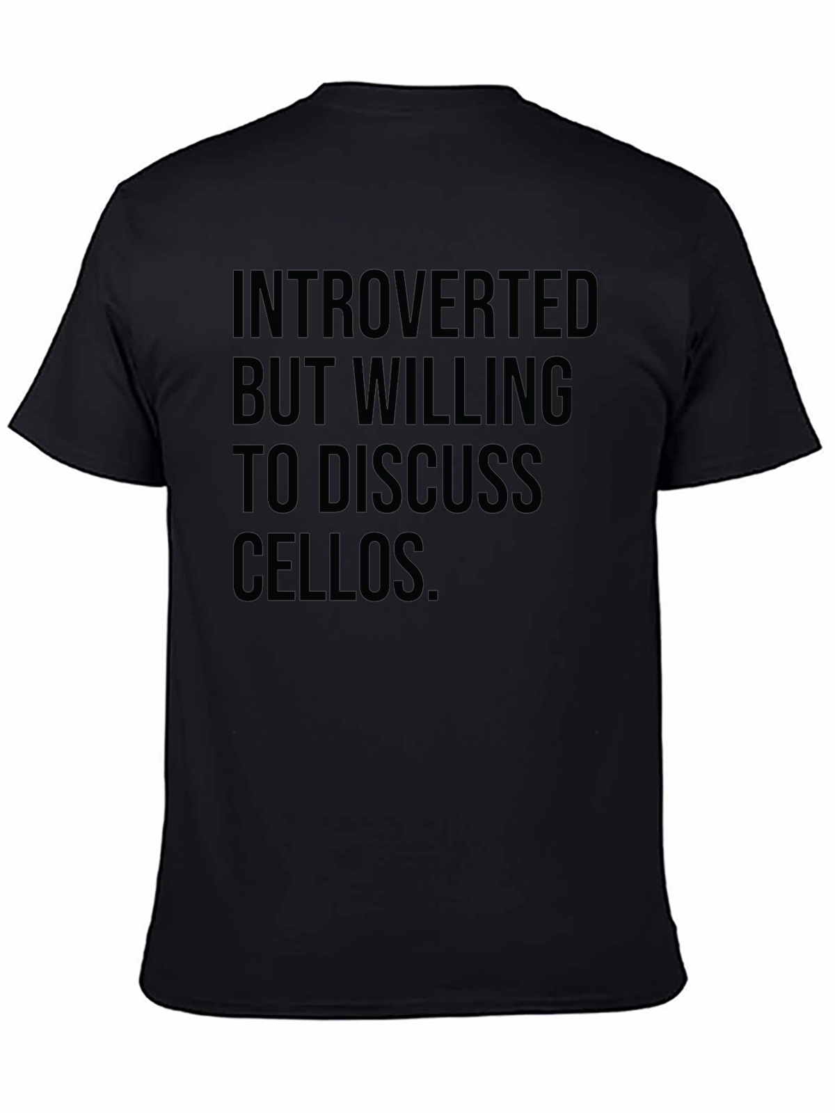 Introverted Cello Enthusiast T-Shirt