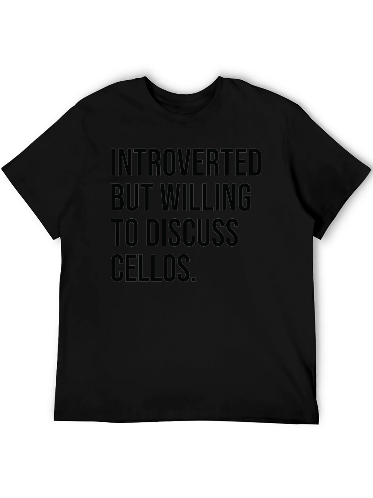 Introverted Cello Enthusiast T-Shirt