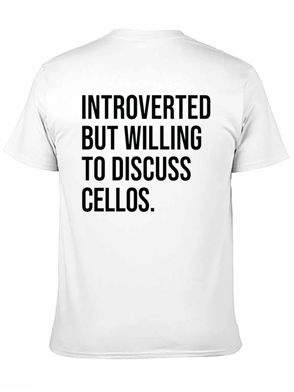 Introverted Cello Enthusiast T-Shirt