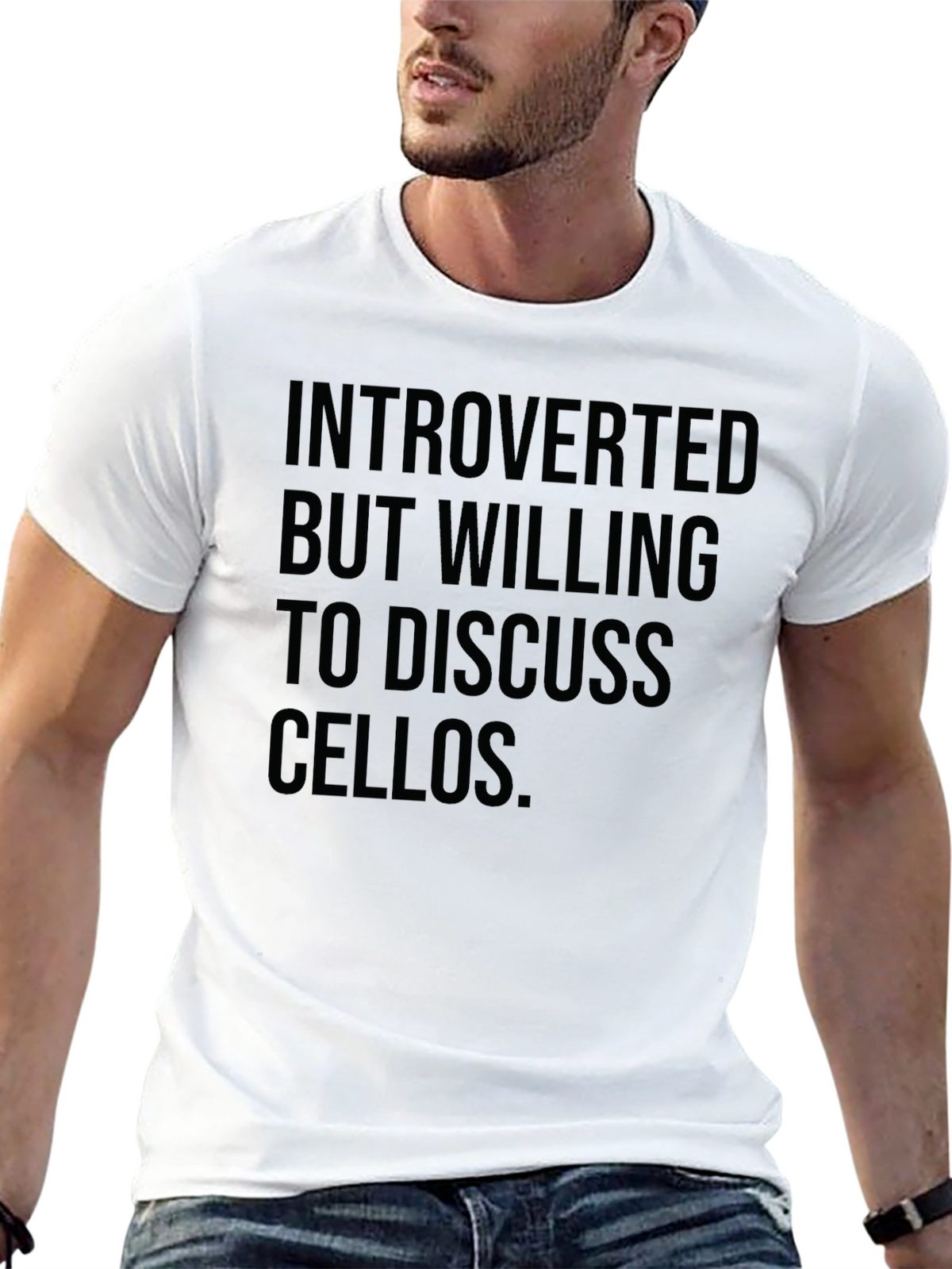 Introverted Cello Enthusiast T-Shirt