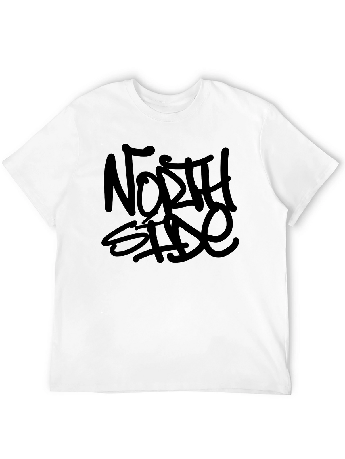 North Side Graphic T-Shirt - Black