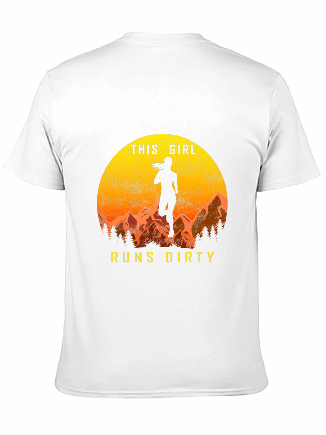 This Girl Runs Dirty T-Shirt - Trail Running Tee