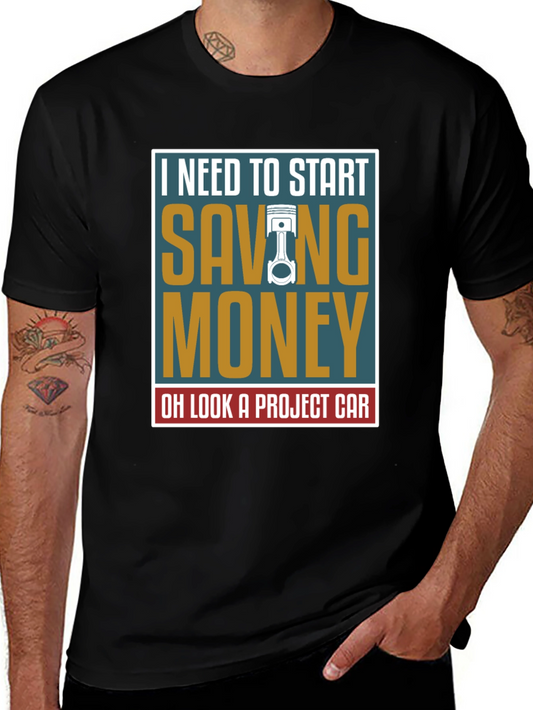 Saving Money Project Car T-Shirt