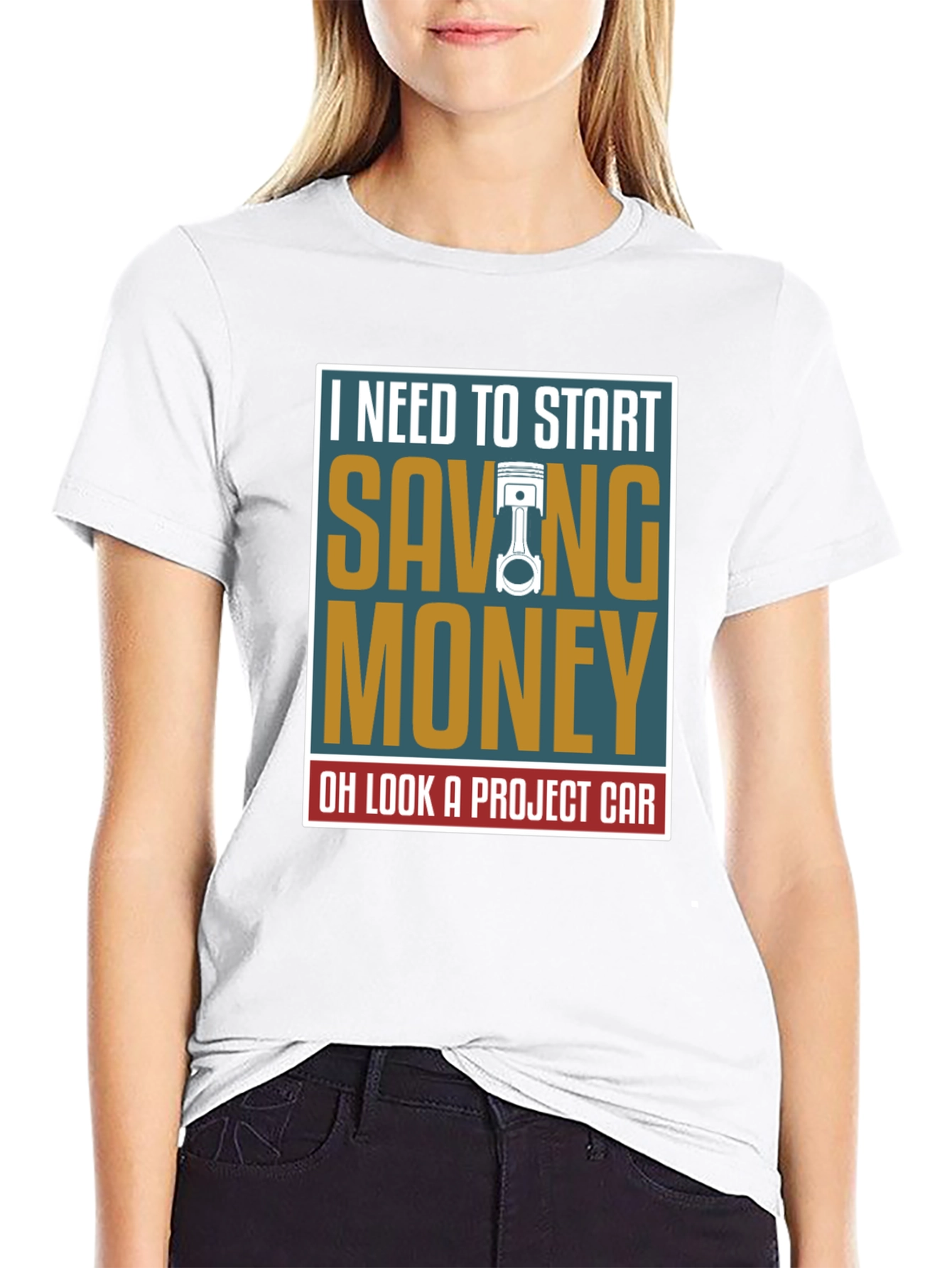 Saving Money Project Car T-Shirt