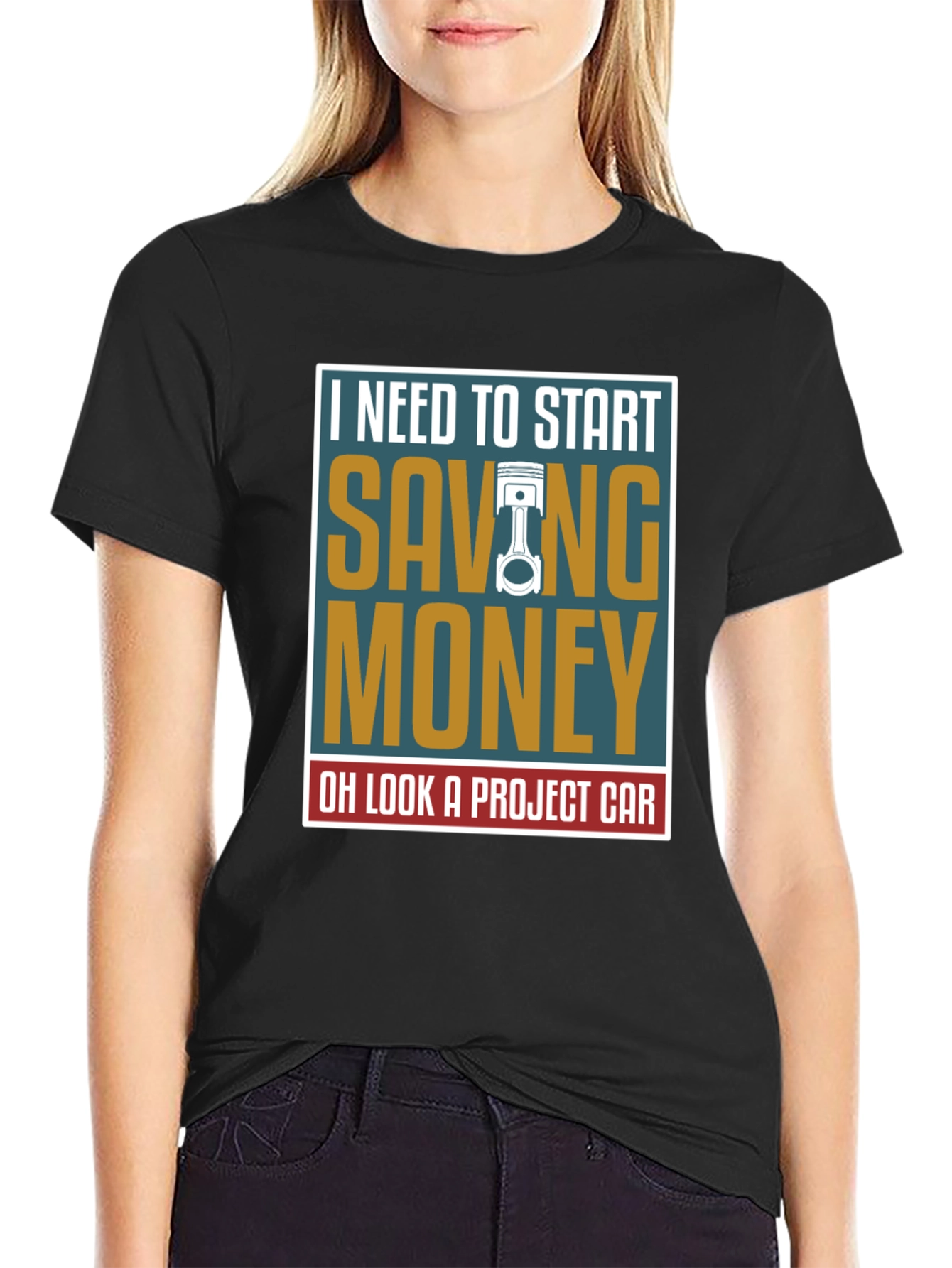 Saving Money Project Car T-Shirt