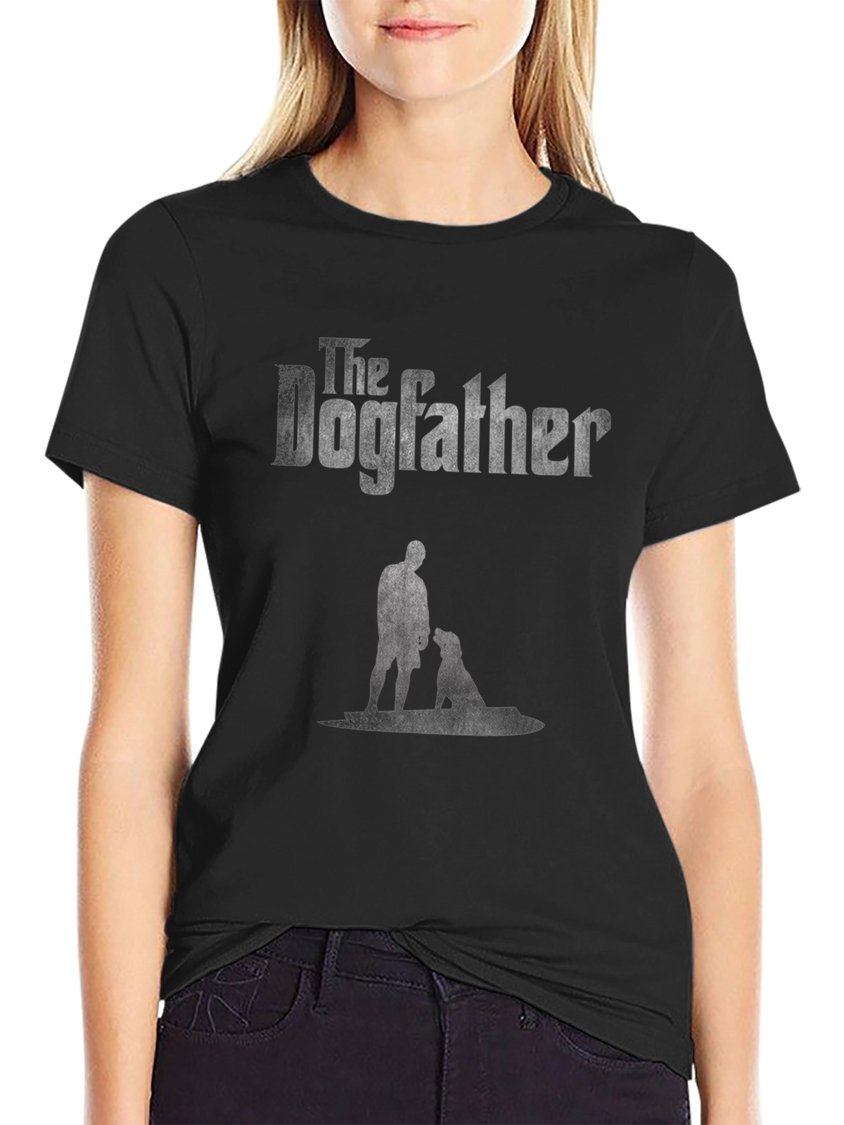 The Dogfather T-Shirt Cool Dog Lover Tee