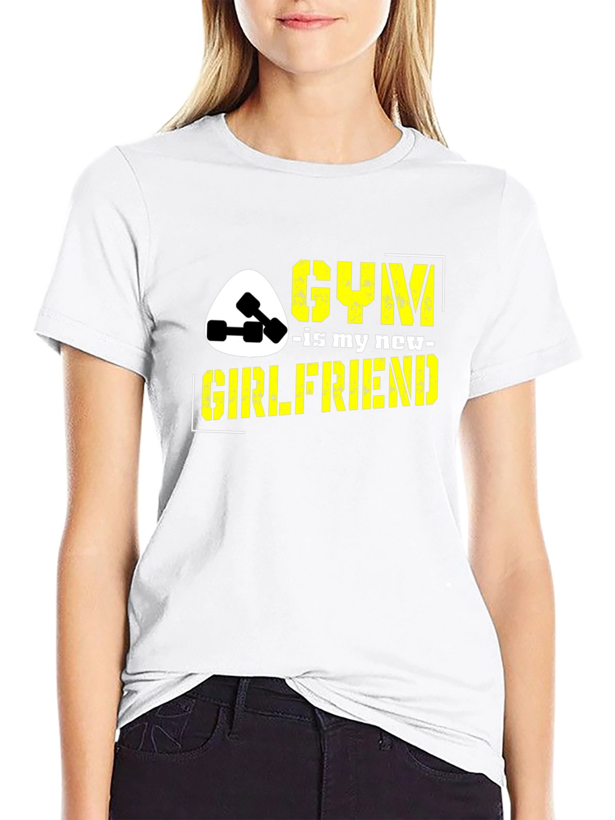 Gym is My New Girlfriend Graphic Tee