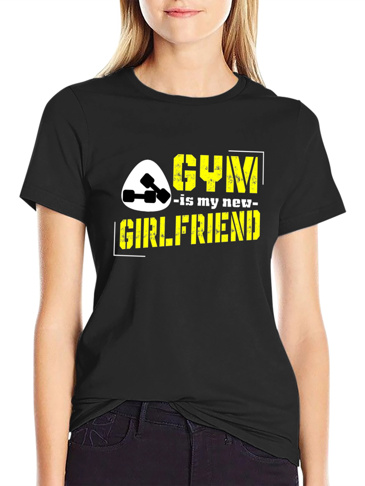 Gym is My New Girlfriend Graphic Tee