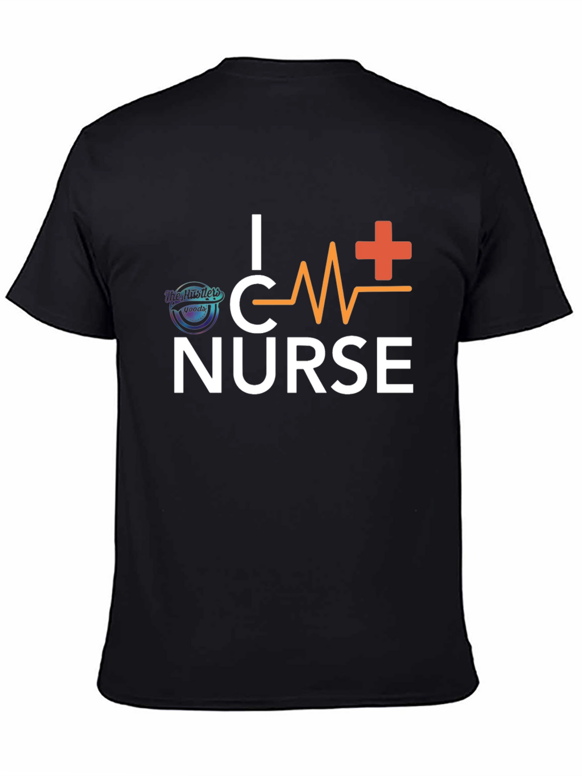 I Heart Nurse Black T-Shirt