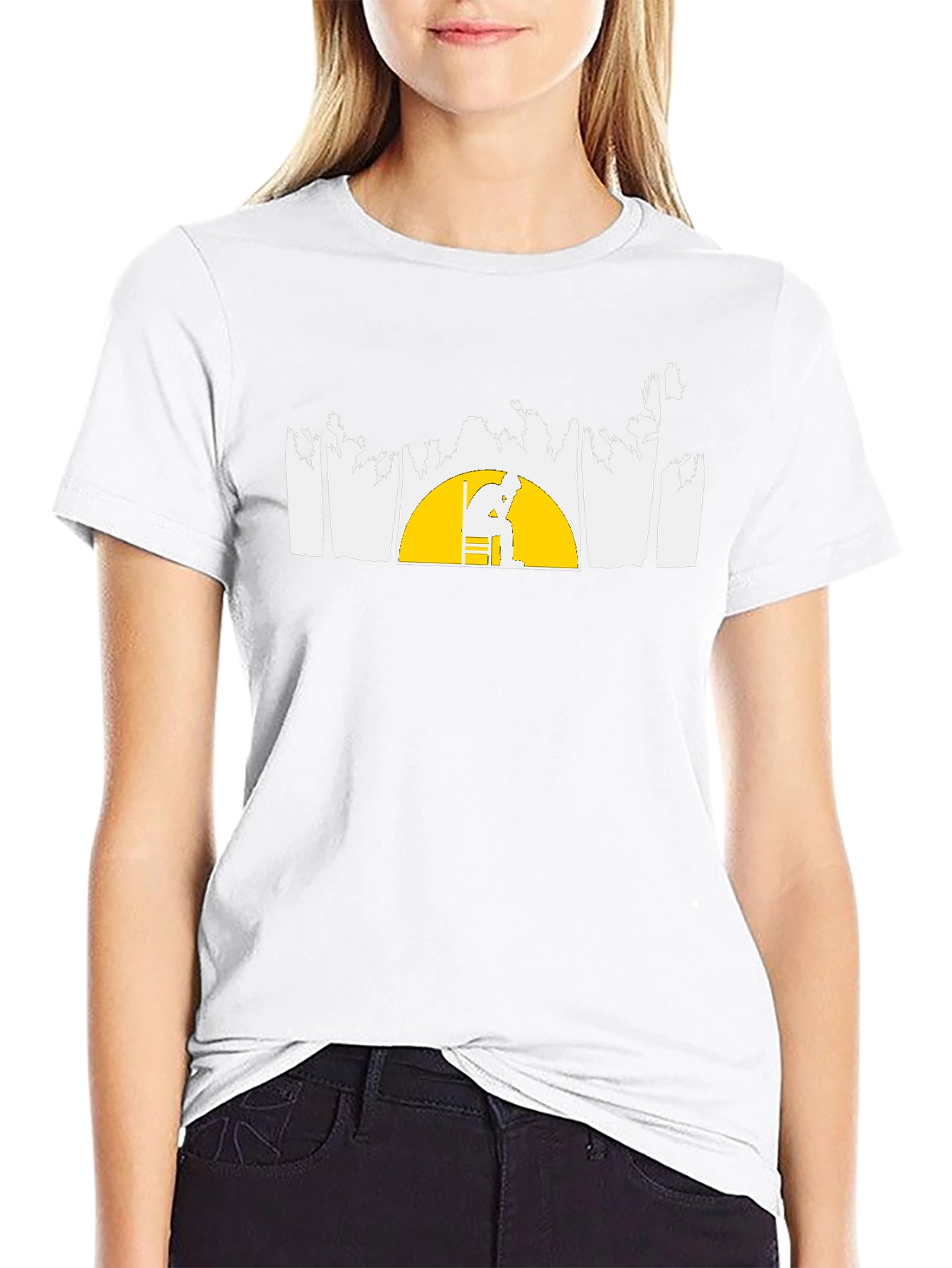 Sunset Contemplation Graphic Tee