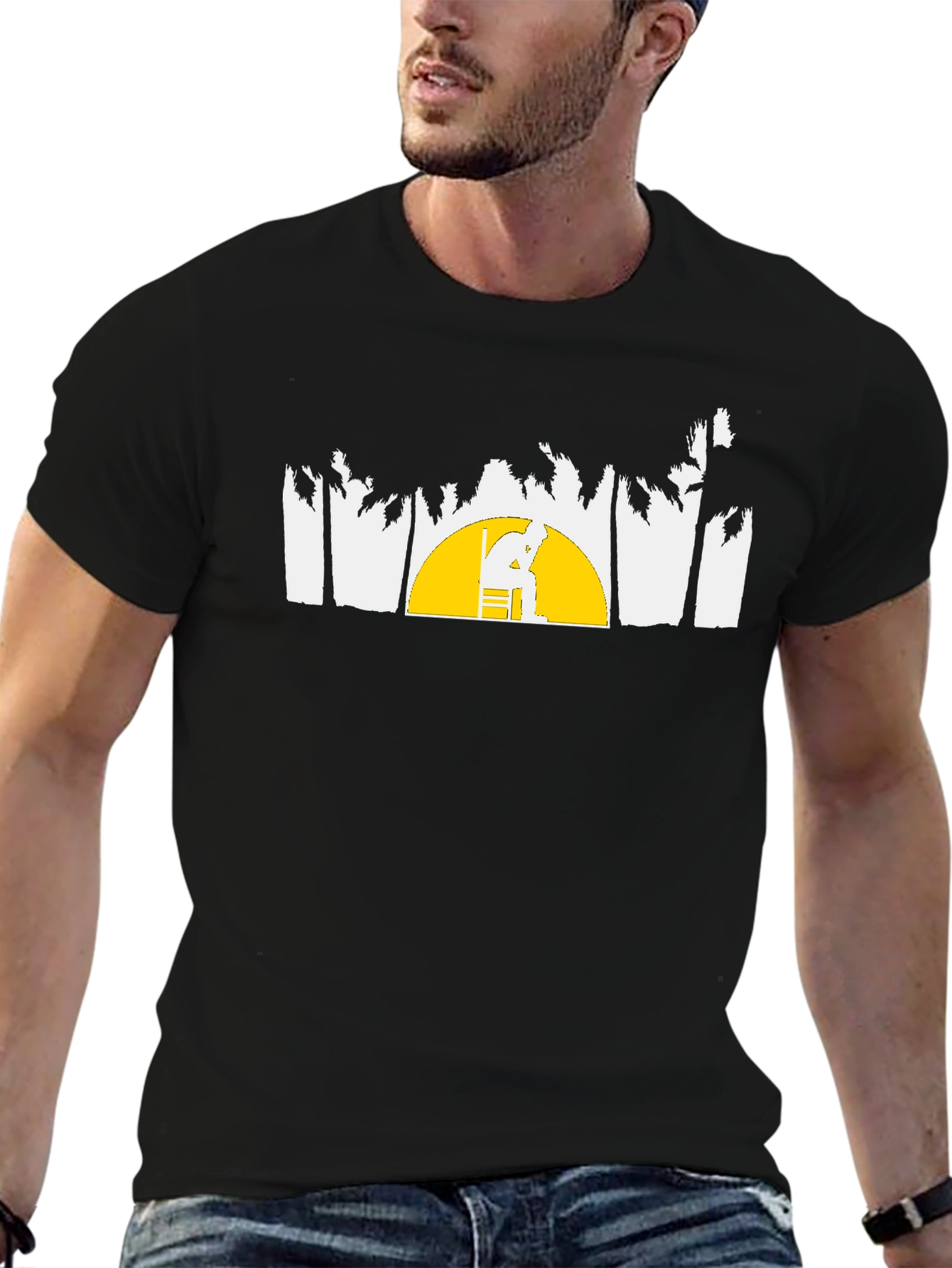 Sunset Contemplation Graphic Tee