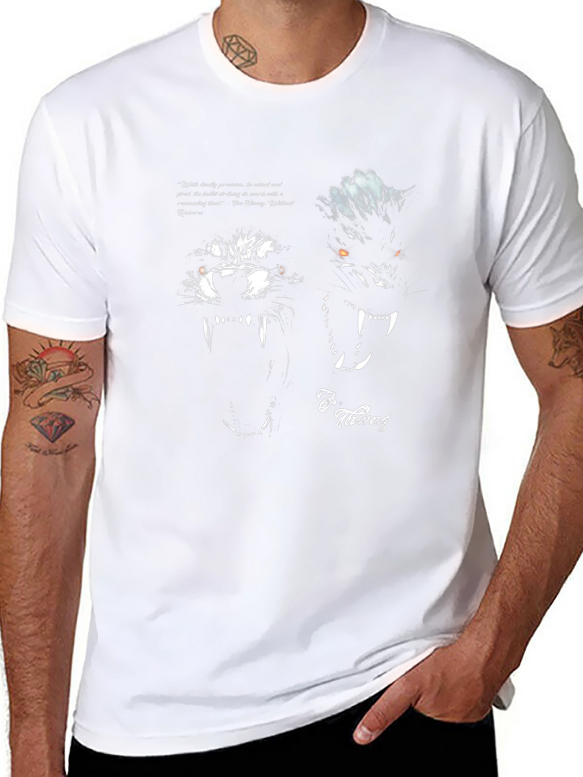 F.Thung Werewolf Graphic T-Shirt
