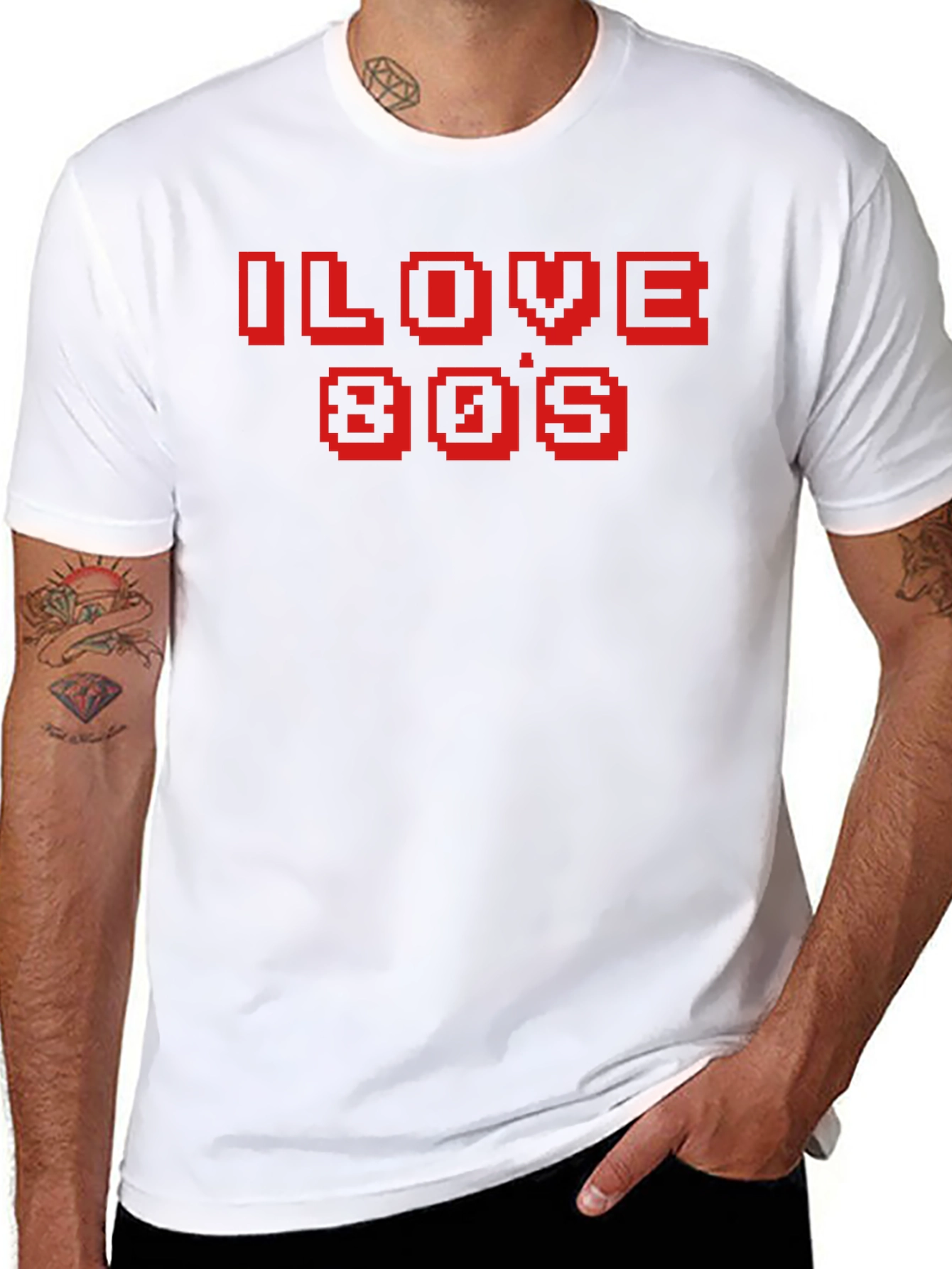 I Love 80s Retro T-Shirt