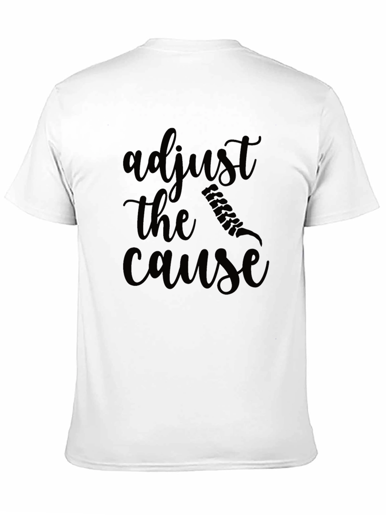 Adjust the Cause Black T-Shirt