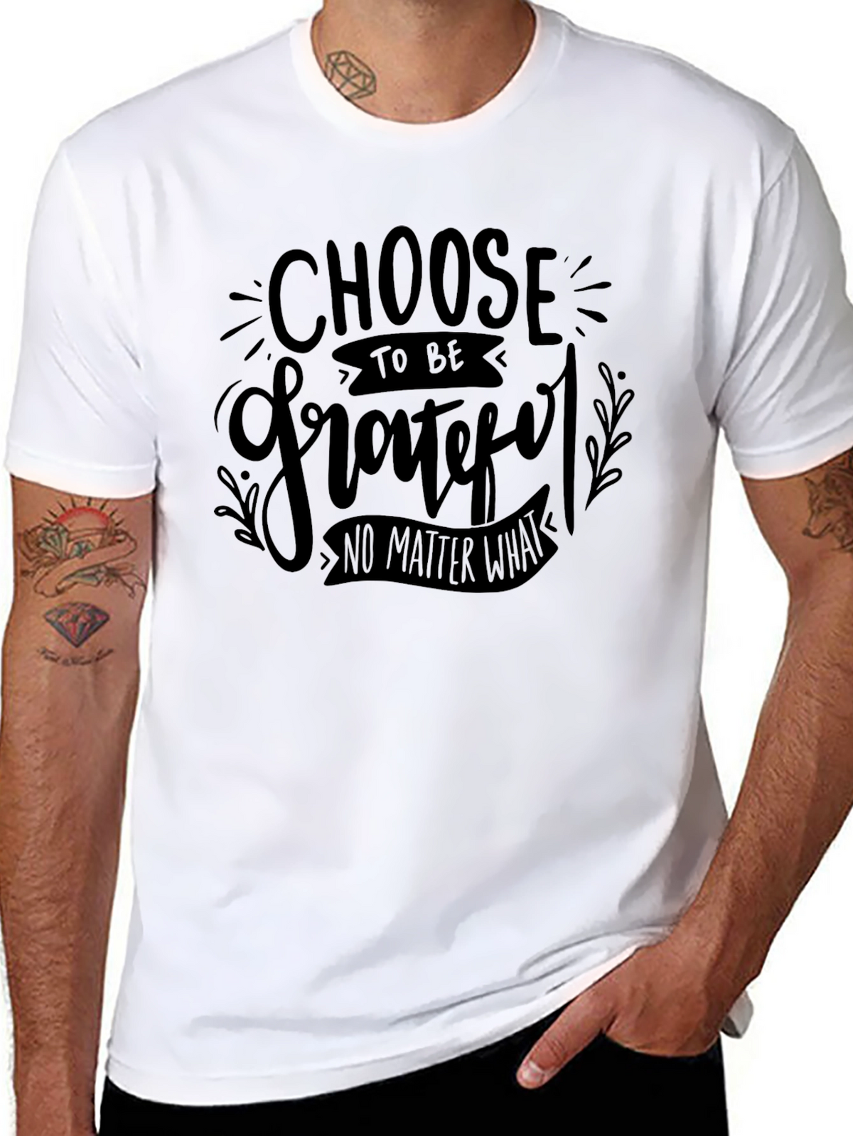 Grateful Black T-Shirt