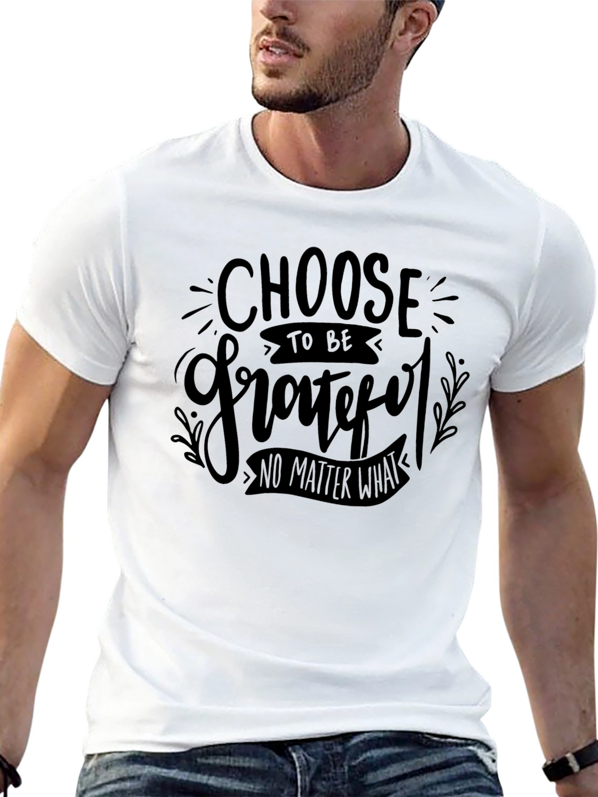 Grateful Black T-Shirt