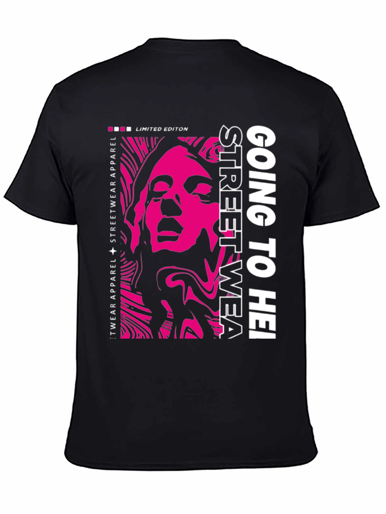 Edgy Streetwear Graphic Tee - Limited Edition