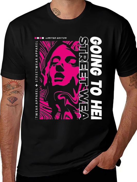 Edgy Streetwear Graphic Tee - Limited Edition