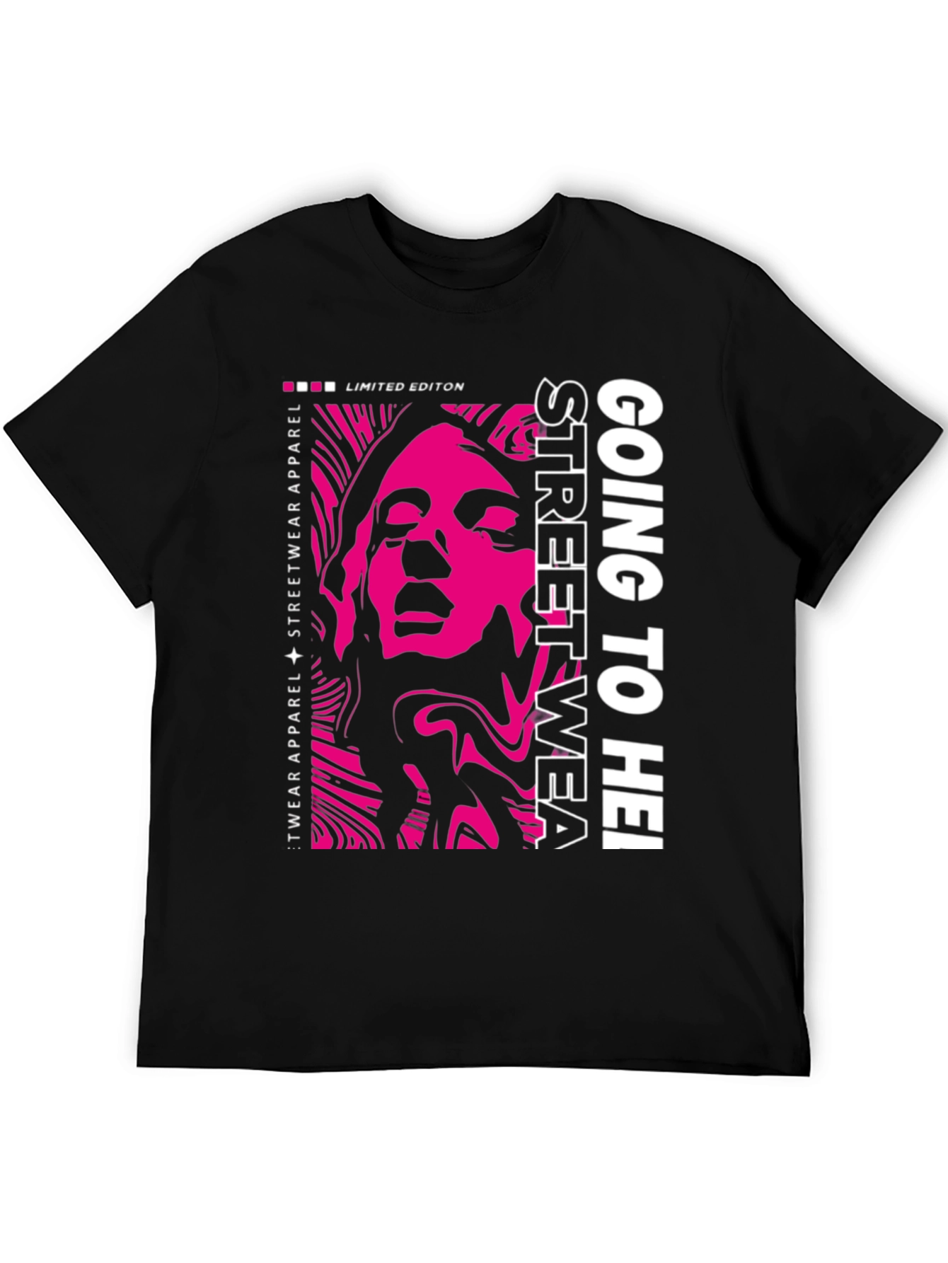 Edgy Streetwear Graphic Tee - Limited Edition