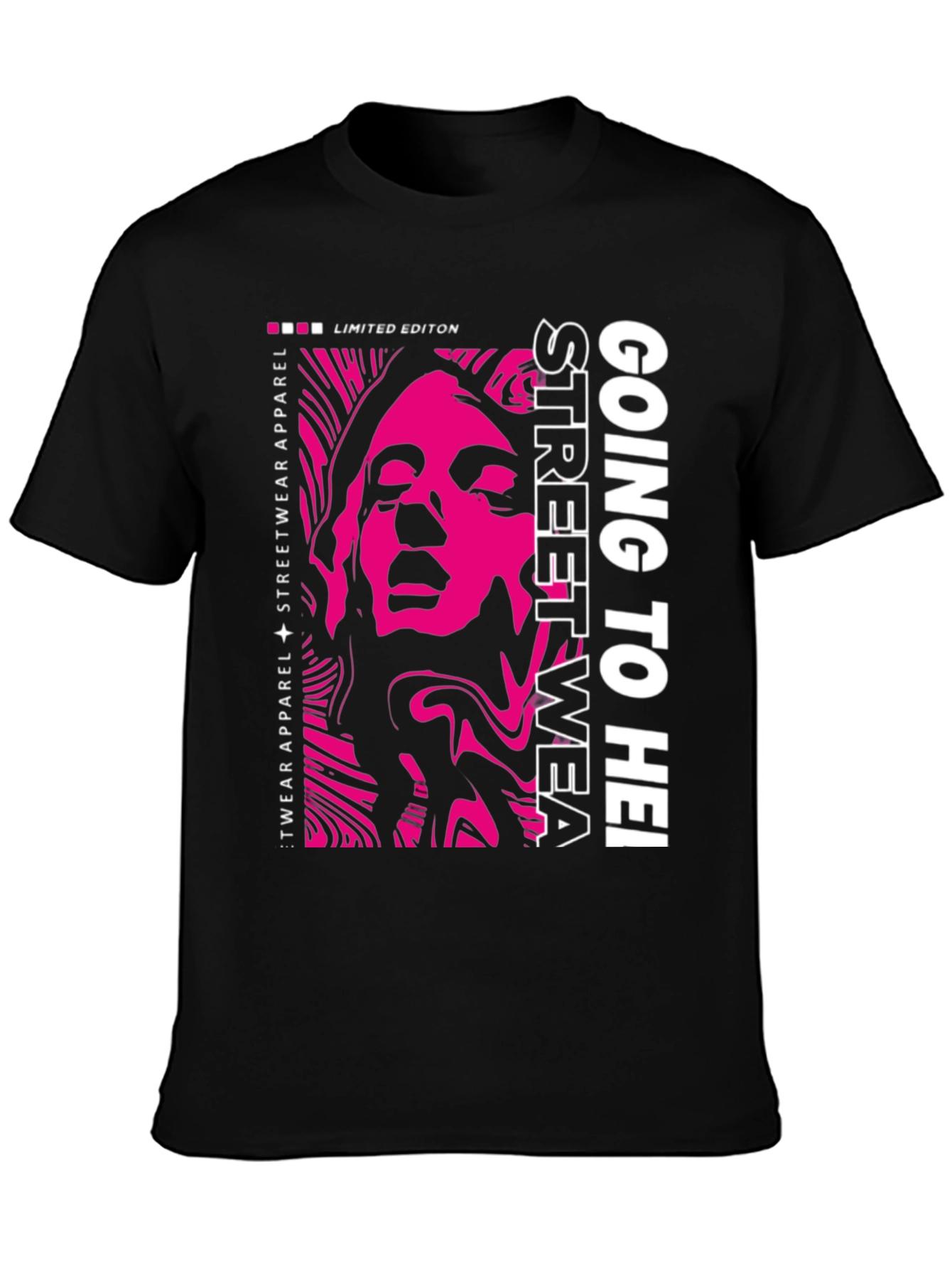Edgy Streetwear Graphic Tee - Limited Edition