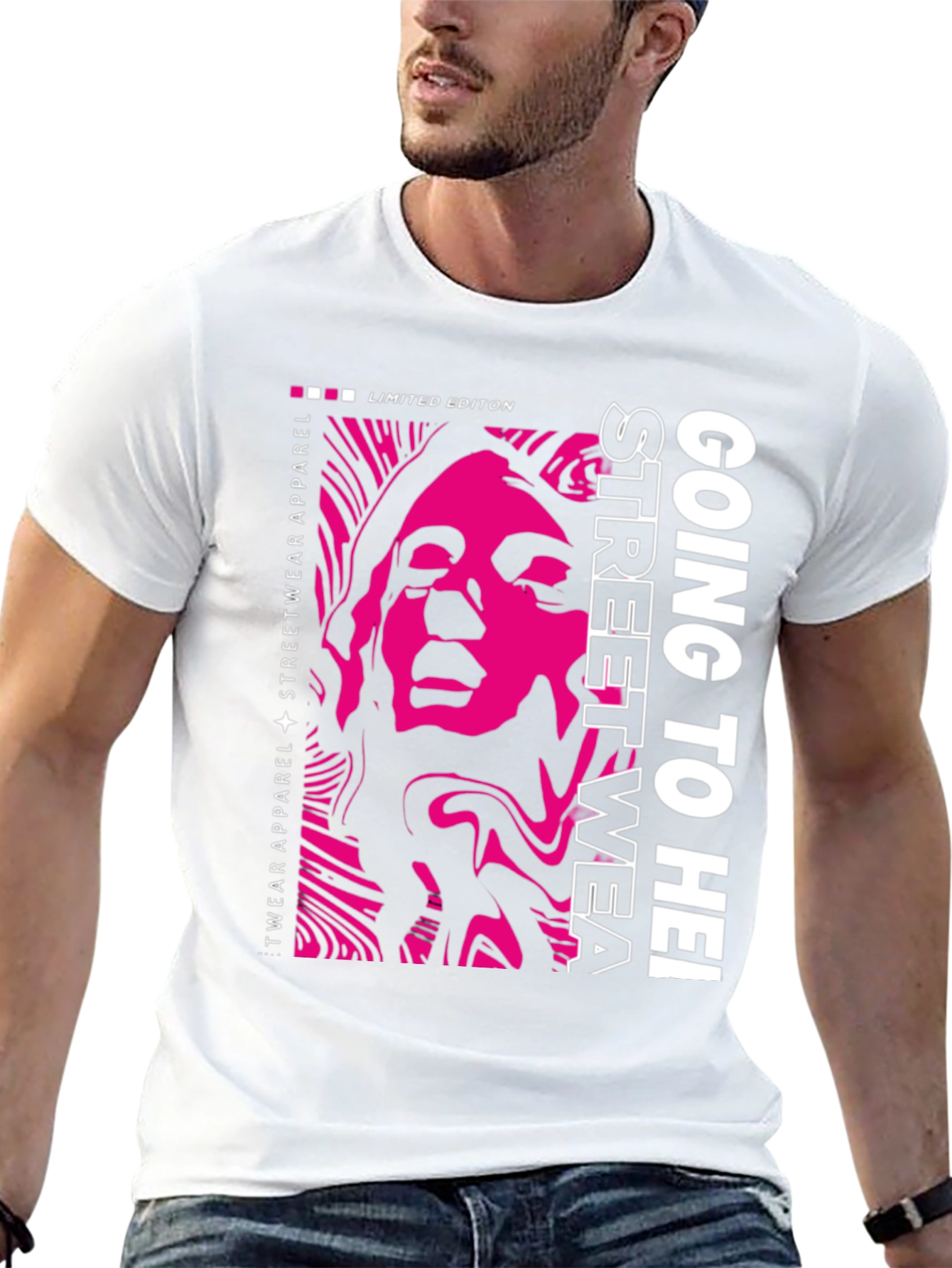 Edgy Streetwear Graphic Tee - Limited Edition