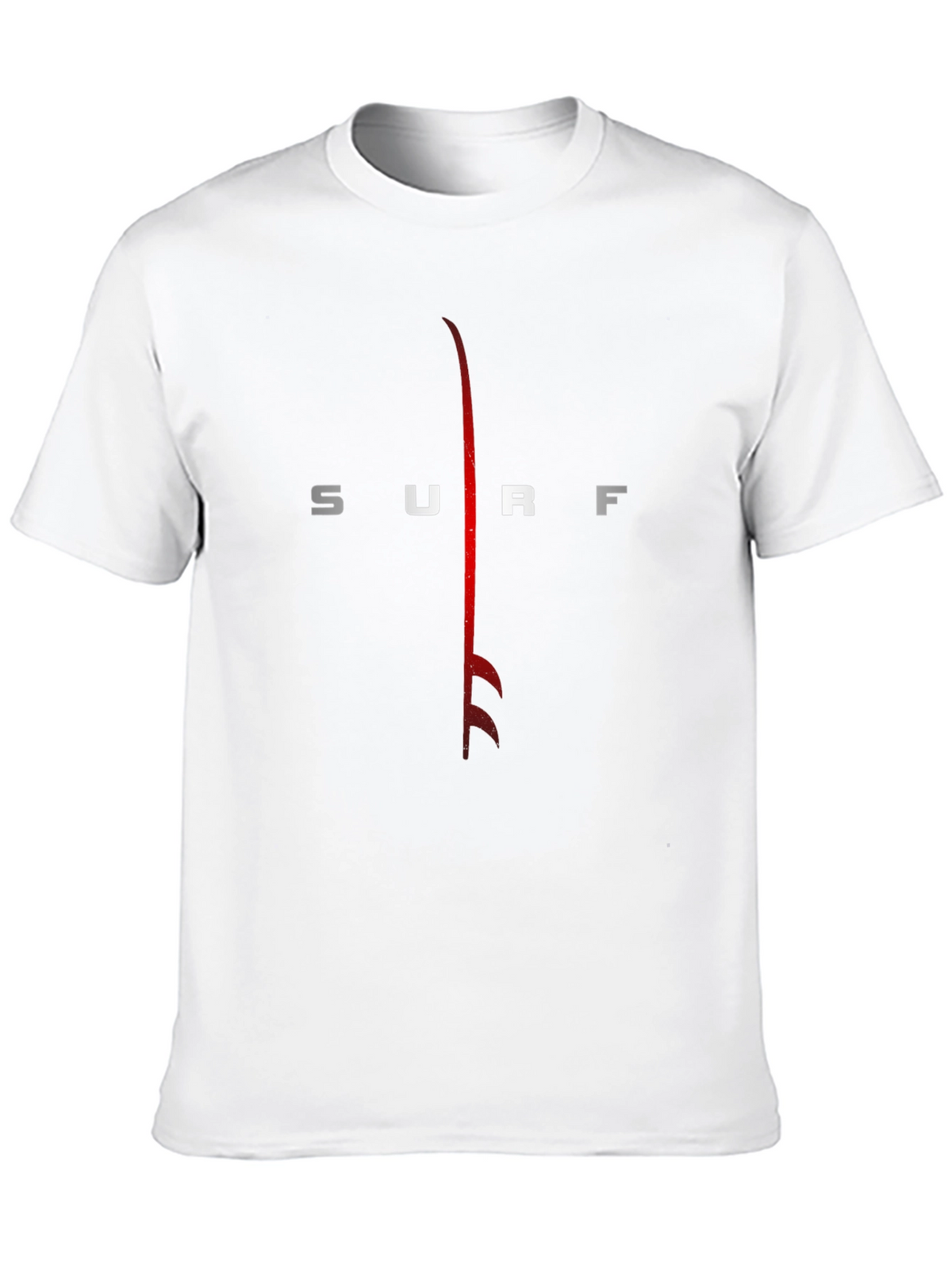 Mens Black Surf Graphic Tee - Casual Style
