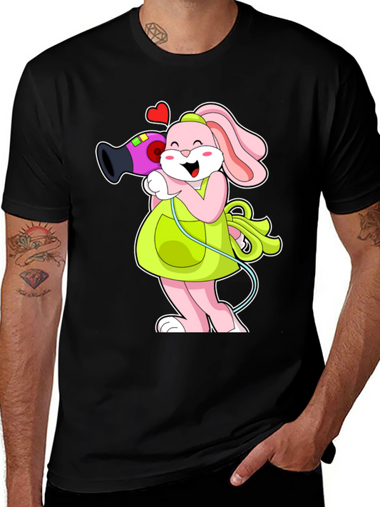 Cute Bunny Hairdresser T-Shirt