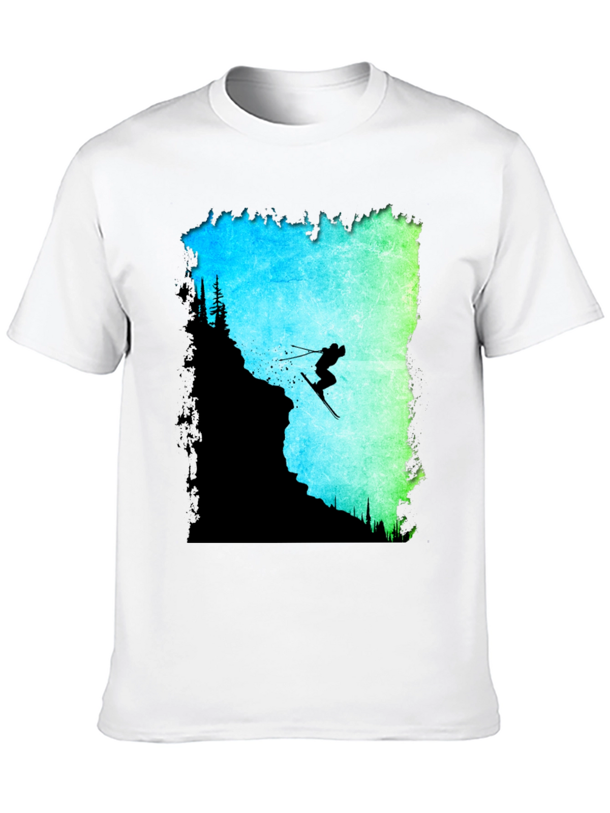 Ski Jumper Graphic Tee - Adventure Ready
