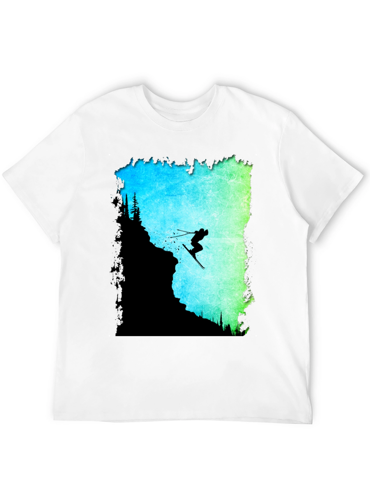 Ski Jumper Graphic Tee - Adventure Ready