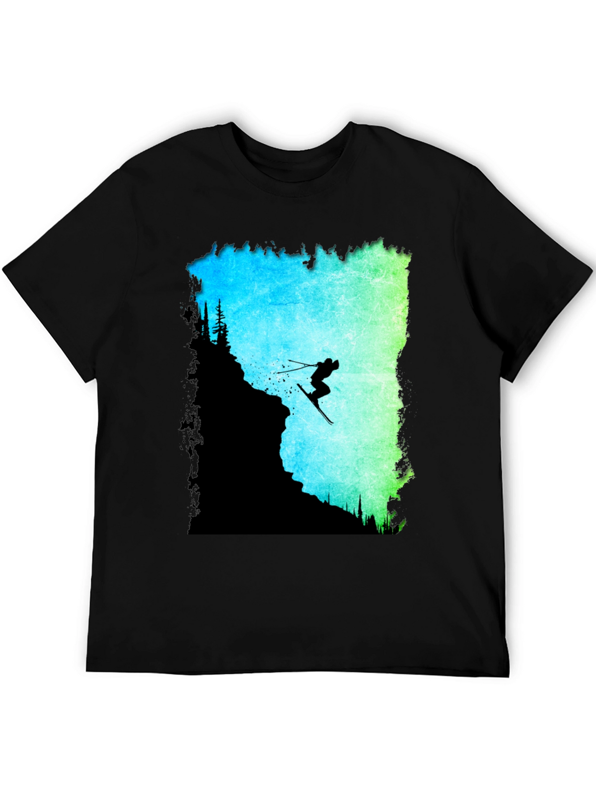 Ski Jumper Graphic Tee - Adventure Ready