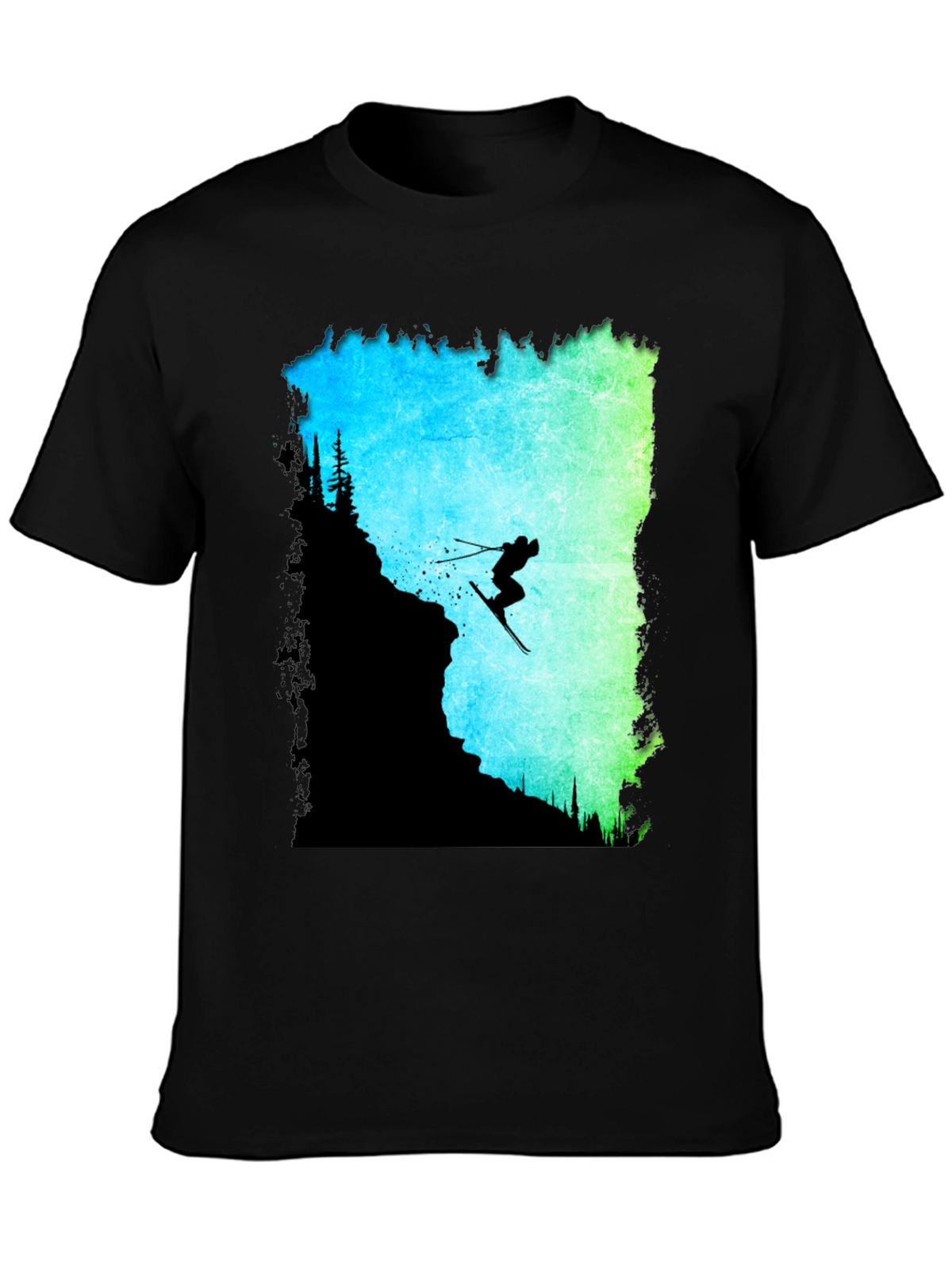 Ski Jumper Graphic Tee - Adventure Ready