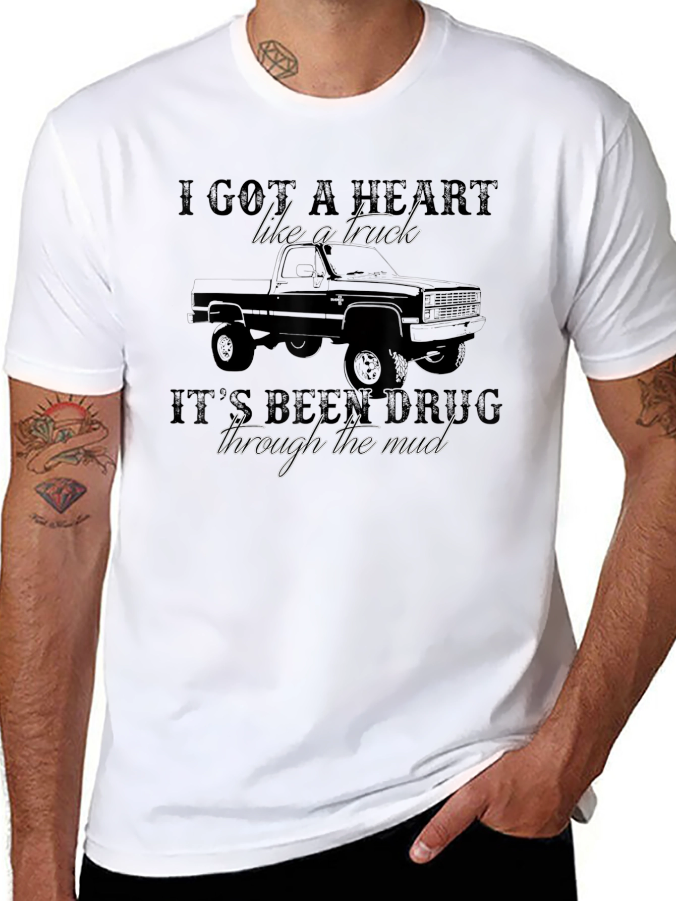 Heart Like a Truck Graphic Tee