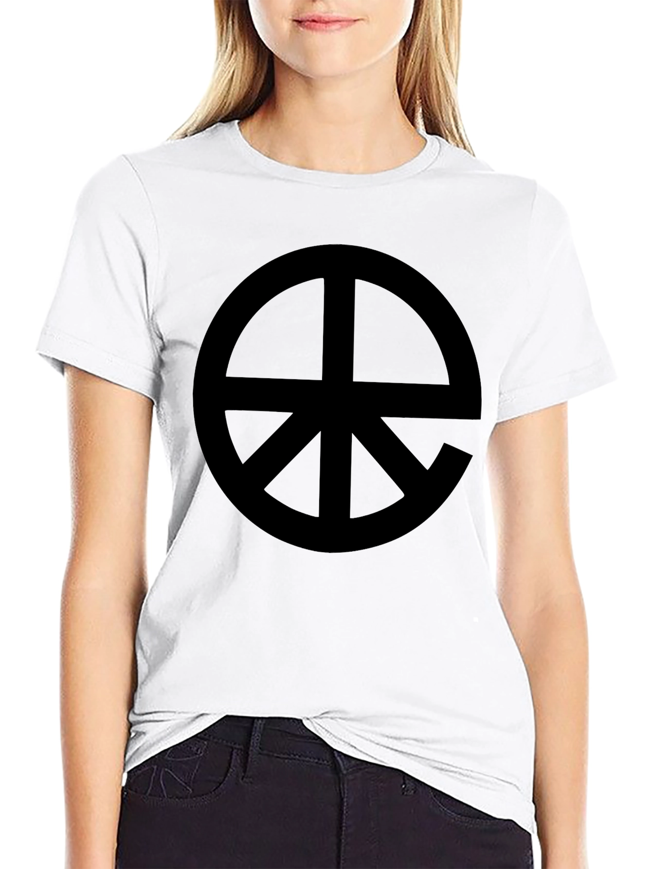 Symbolic Graphic Tee - Black Cotton Blend