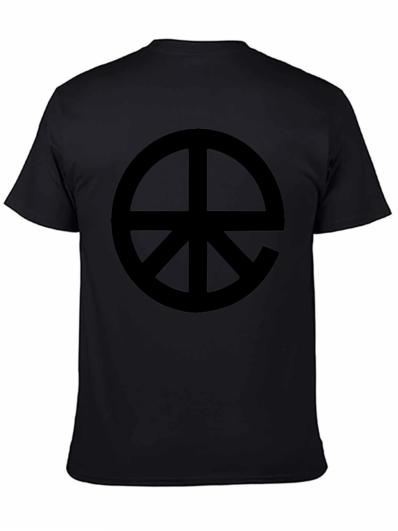 Symbolic Graphic Tee - Black Cotton Blend