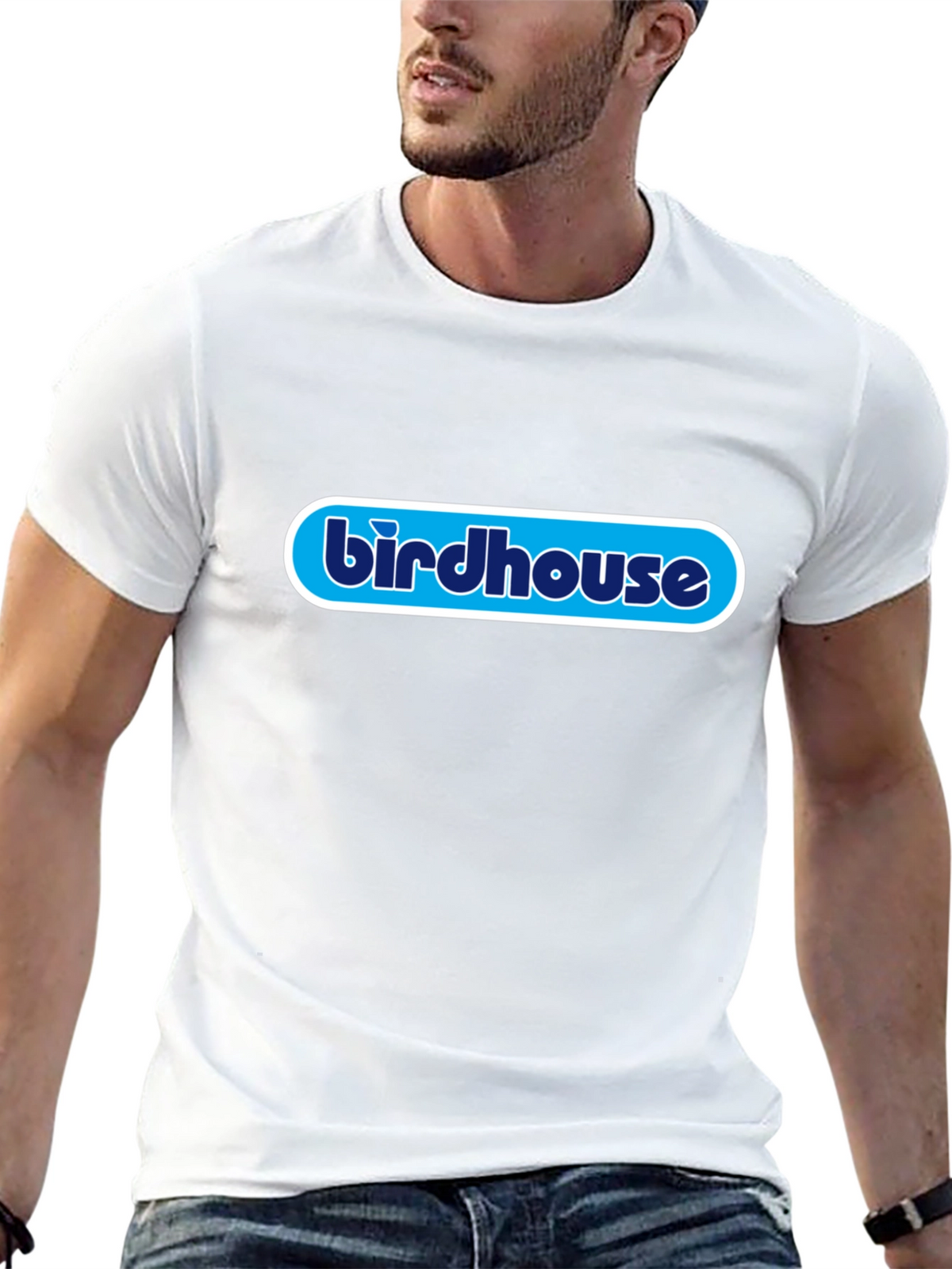 Birdhouse Logo Black T-Shirt