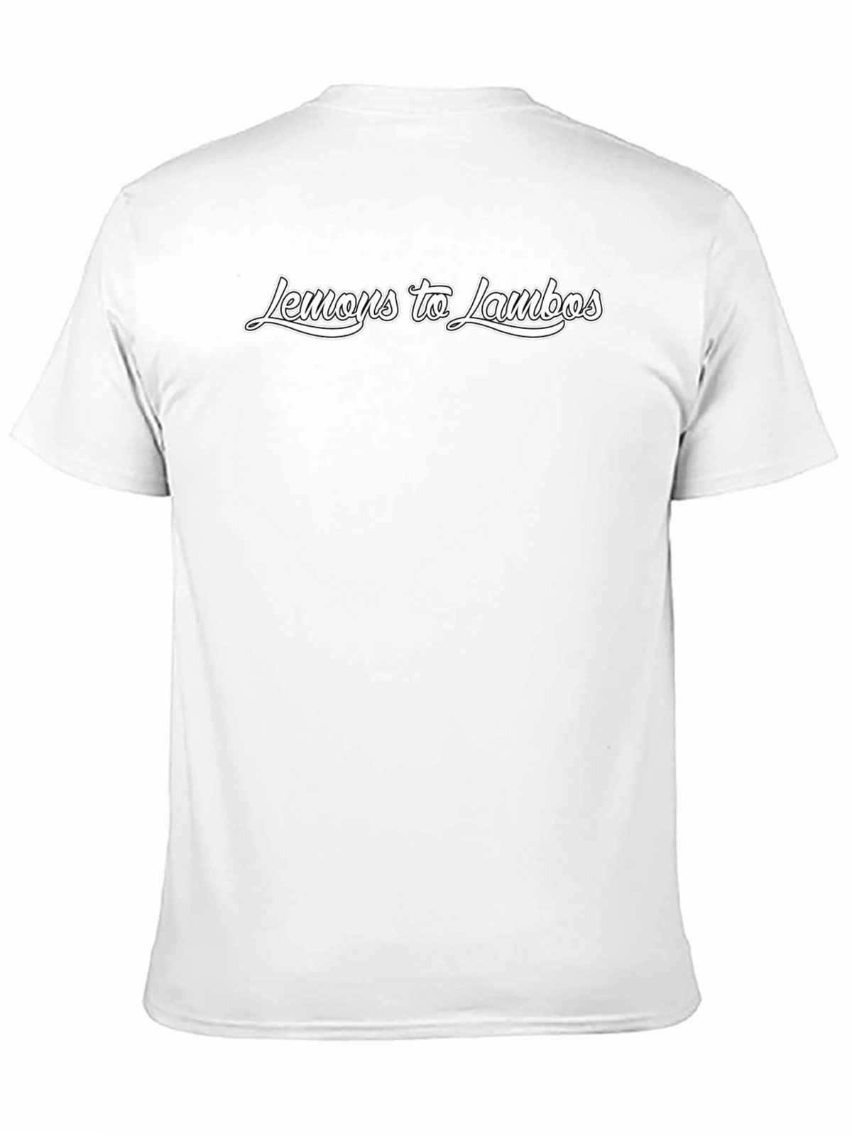 Lemons to Lambos Black Graphic Tee