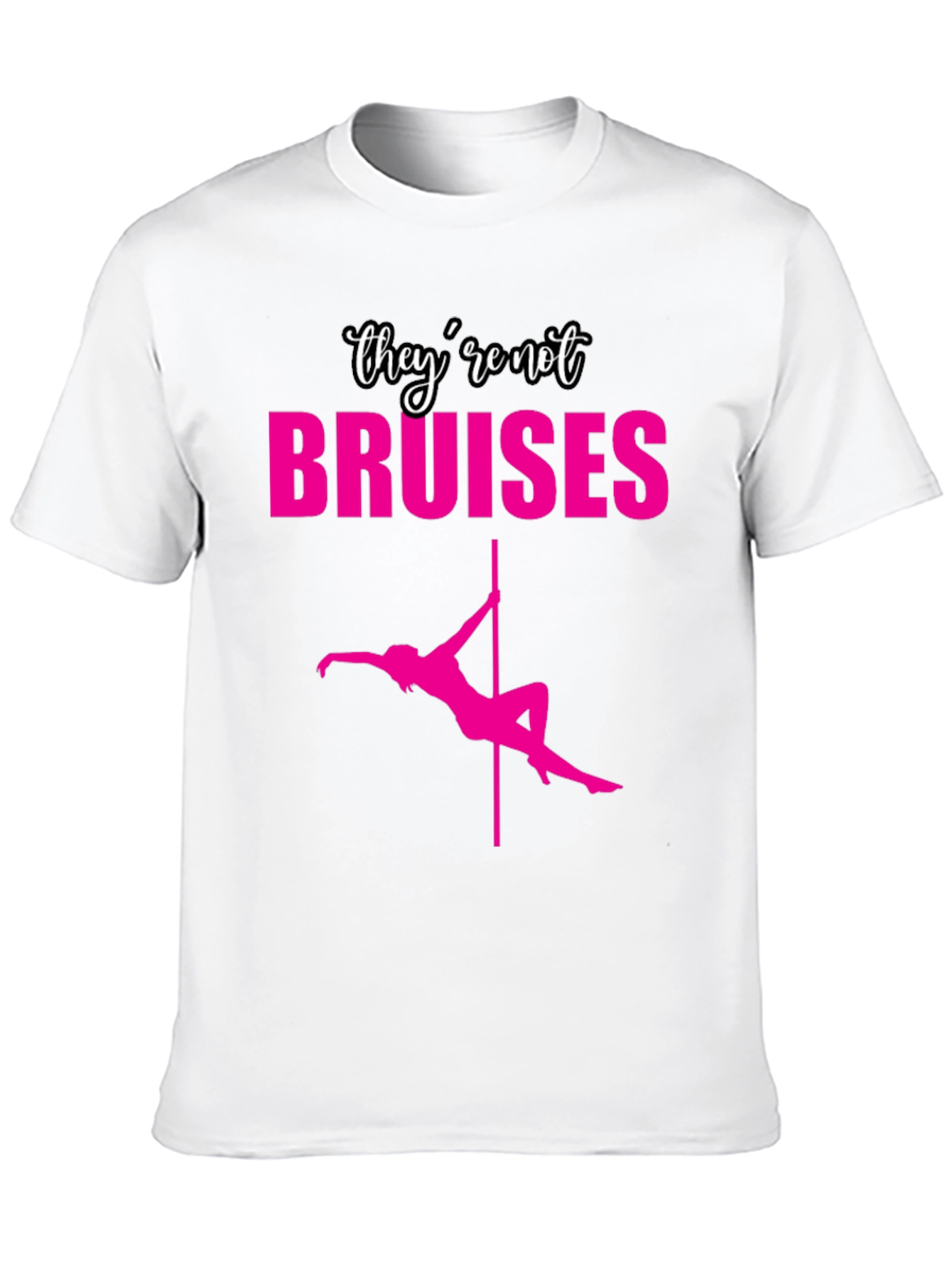 Pole Dance Bruises T-Shirt - Funny Fitness Tee